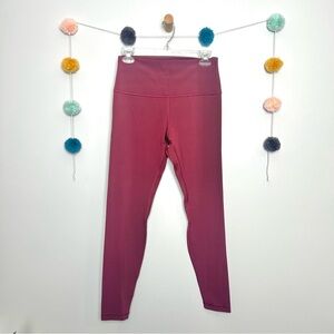 Lululemon Align High Rise Maroon Leggings